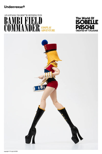 Preventa Figura Field Commander Bambi - The World of Isobelle Pascha Cosplay Adventure (Diseñador) marca Underverse UV202615-1 escala 1/6