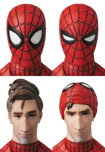 Preventa Figura Spider-Man (Peter B. Parker) - Spider-Man: Into the Spider-Verse - Marvel MAFEX marca Medicom Toy No.235 escala pequeña 1/12