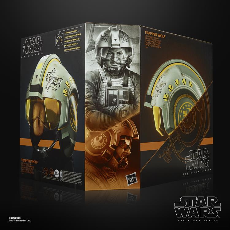 Pedido Casco Electrónico de Trapper Wolf (X-Wing Pilot) - Star Wars: The Mandalorian - Star Wars: The Black Series marca Hasbro escala real 1/1