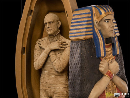 Pedido Estatua The Mummy - Universal Monsters marca Iron Studios escala de arte 1/10