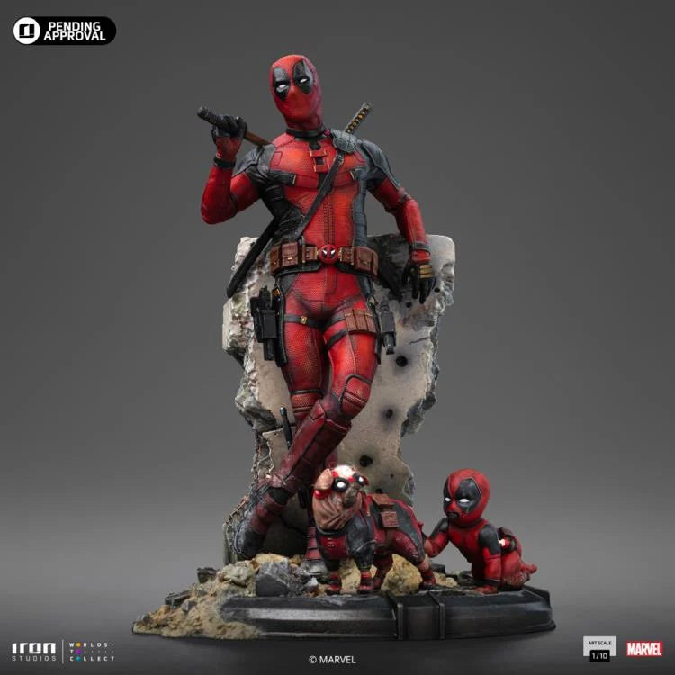 Preventa Estatua Deadpool - Deadpool & Wolverine - Limited Edition marca Iron Studios escala de arte 1/10