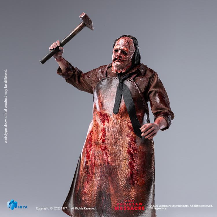 Preventa Figura Leatherface - Texas Chainsaw Massacre (2022) - Exquisite Super Series marca HIYA EST0132 escala pequeña 1/12