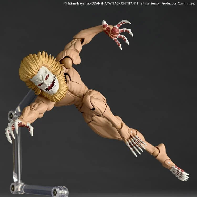 Preventa Figura Jaw Titan - Attack on Titan / Shingeki no Kyojin - Amazing Yamaguchi Revoltech marca Kaiyodo NR102 (12.5 cm)