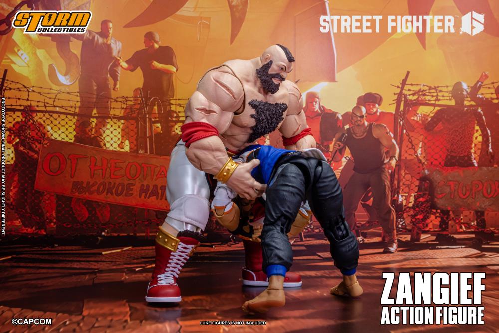 Pedido Figura Zangief - Street Fighter 6 marca Storm Collectibles escala 1/12