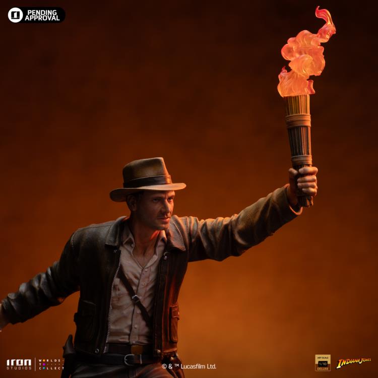 Preventa Estatua Indiana Jones (Deluxe) (Limited Edition) marca Iron Studios escala de arte 1/10