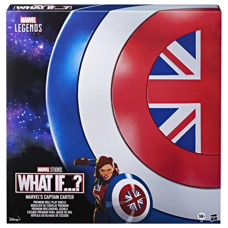 Pedido Prop Replica Captain Carter Shield / Escudo de la Capitana Carter - What If...? Marvel Legends - Premium Role Play marca Hasbro escala real 1/1