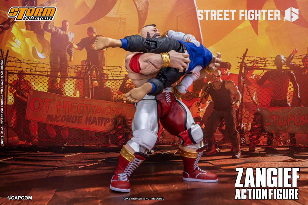 Pedido Figura Zangief - Street Fighter 6 marca Storm Collectibles escala 1/12