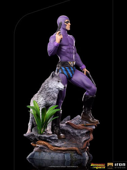 Pedido Estatua The Phantom DELUXE - Defenders of the Earth - Limited Edition marca Iron Studios escala de arte 1/10