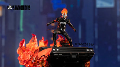 Preventa Diorama Flame Battle Vehicle Base marca Sawtooth STM-20254B escala 1/12