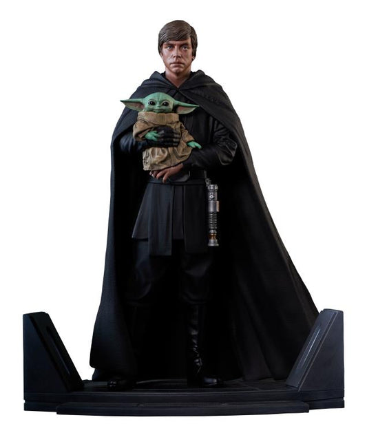Pedido Estatua Luke Skywalker & Grogu (Edición limitada) (Resina) - The Mandalorian - Premier Collection marca Diamond Select Toys escala 1/7