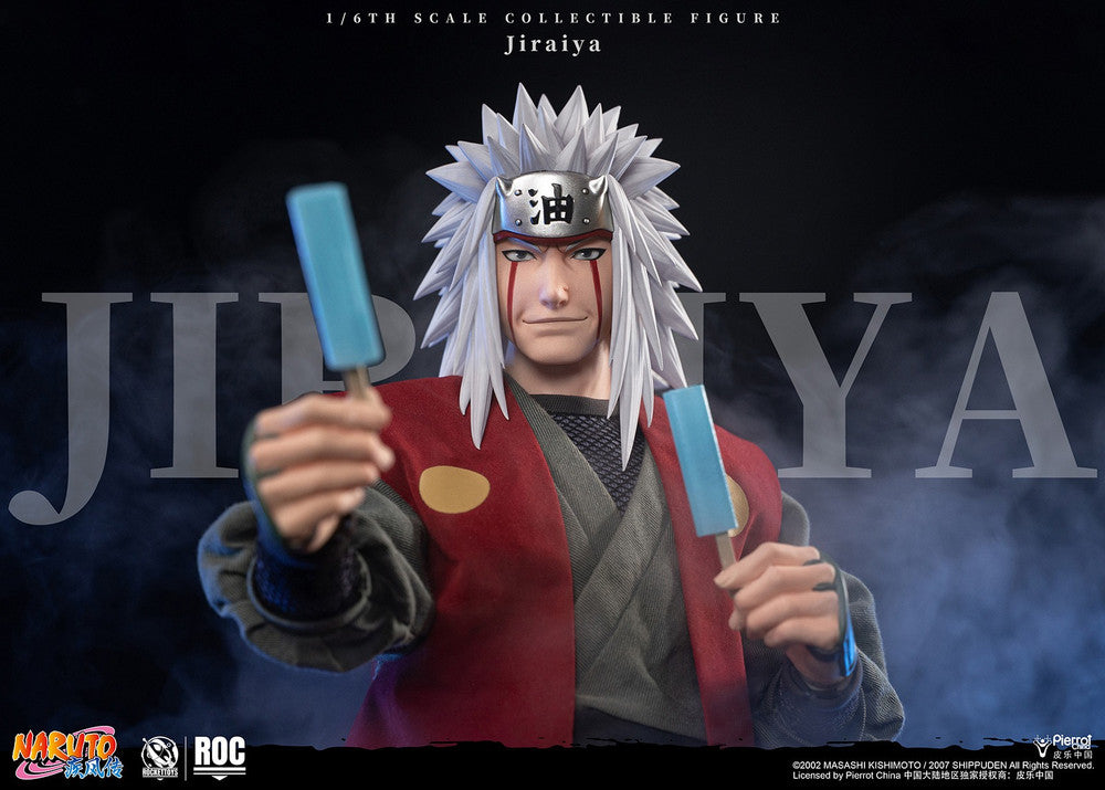 Preventa Figura Jiraiya (Standard version) - Naruto Shippuden marca Rocket Toys ROC-019 escala 1/6
