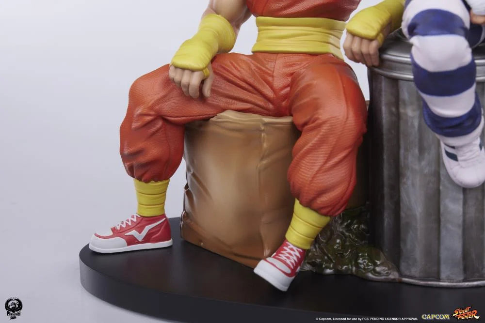 Preventa Set Estatuas Cody & Guy - Street Jam - Street Fighter marca PCS Collectibles escala 1/10