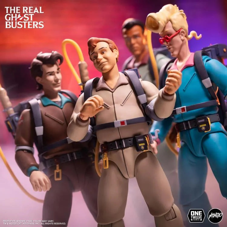 Preventa Figura Ray Stantz - The Real Ghostbusters marca Mondo escala pequeña 1/12