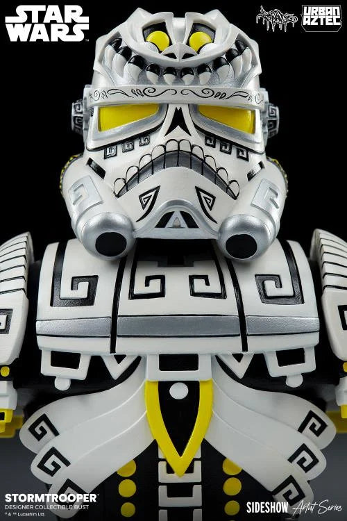 Preventa Busto de Stormtrooper - Star Wars - Coleccionable de Diseñador Urban Aztec marca Sideshow Collectibles