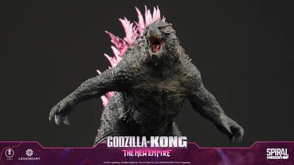 Preventa Estatua Godzilla Evolved Form (Heat Ray Version) - Godzilla x Kong: The New Empire - Hall of Fame Figurine marca Spiral Studio sin escala