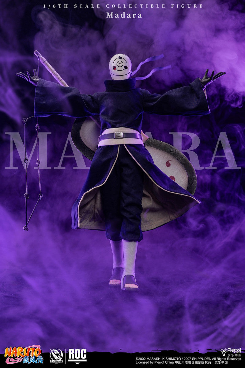 Preventa Figura Madara Uchiha (White Mask Version) - Naruto Shippuden marca Rocket Toys ROC-021 escala 1/6