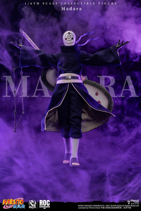 Preventa Figura Madara Uchiha (White Mask Version) - Naruto Shippuden marca Rocket Toys ROC-021 escala 1/6