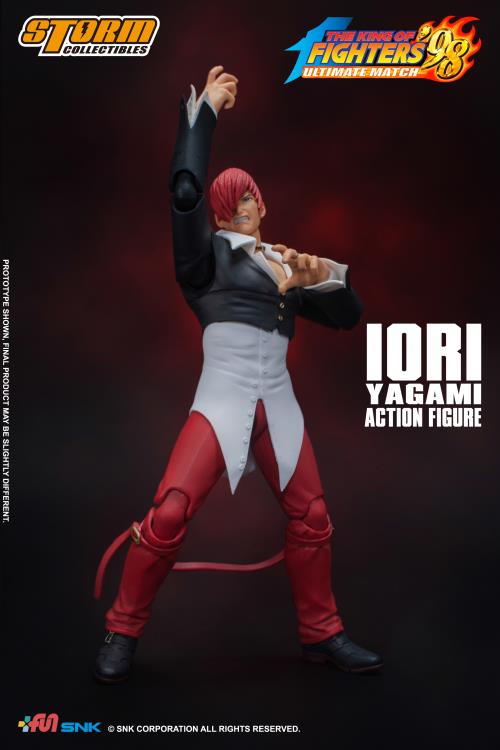 Pedido Figura Iori Yagami - The King of Fighters '98 marca Storm Collectibles SKKF03 escala pequeña 1/12