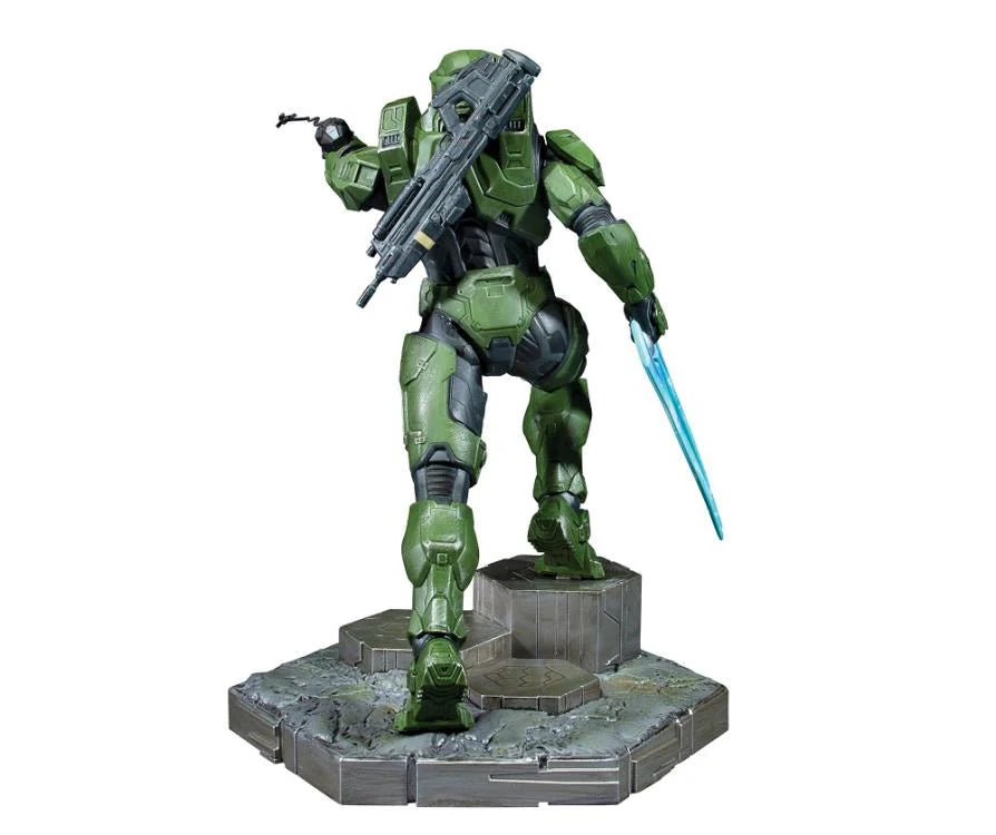 Pedido Estatua Master Chief con gancho - Halo Infinite marca Dark Horse escala (25 cm)