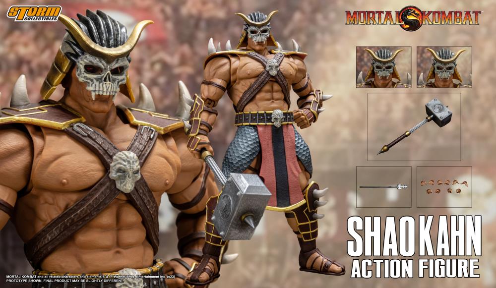 Pedido Figura Shao Kahn - Mortal Kombat marca Storm Collectibles escala 1/12