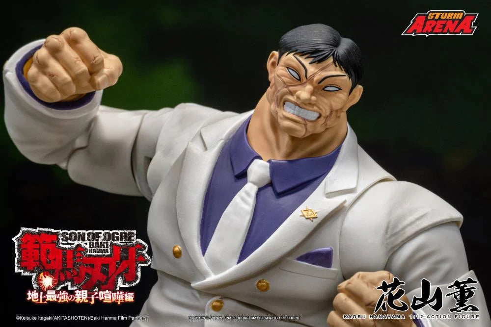 Preventa Figura Kaoru Hanayama (Storm Arena) - Baki Hanma: Son of Ogre marca Storm Collectibles escala 1/12