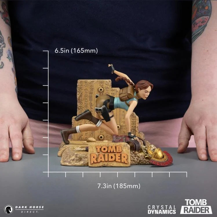 Pedido Estatua Lara Croft (Classic Era)- Tomb Raider marca Dark Horse escala (16.5 cm)