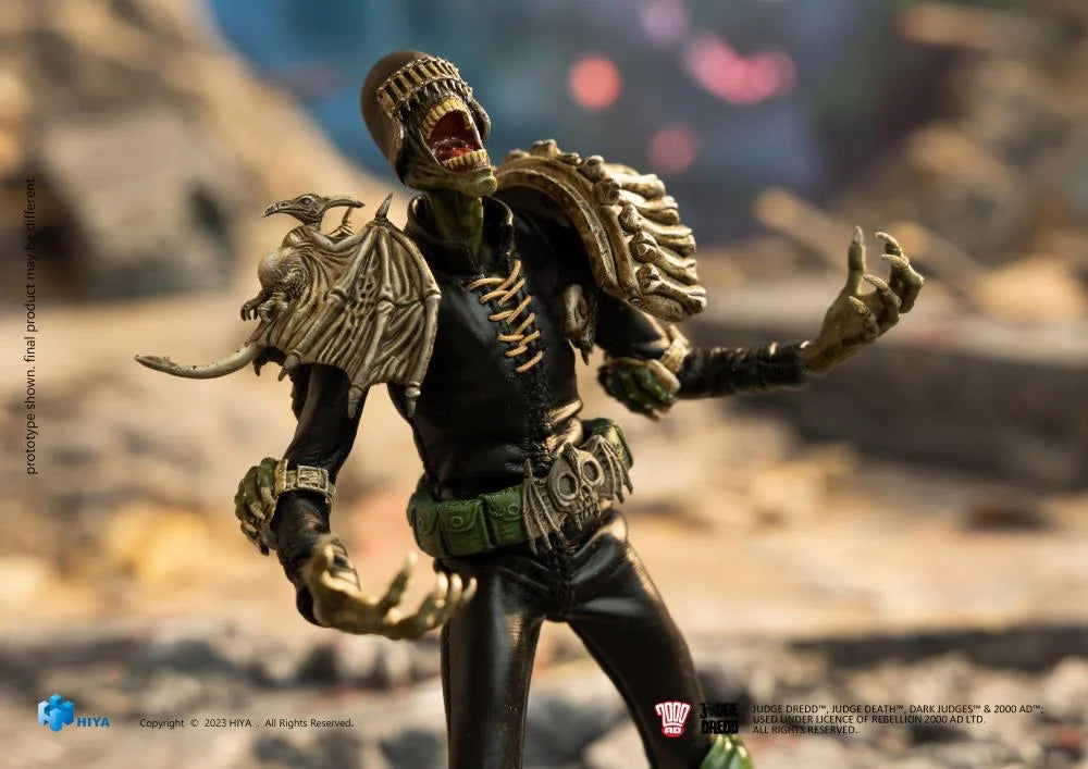 Preventa Figura Judge Death - 2000 AD Exquisite Super Series marca HIYA ESJ0054 escala 1/12