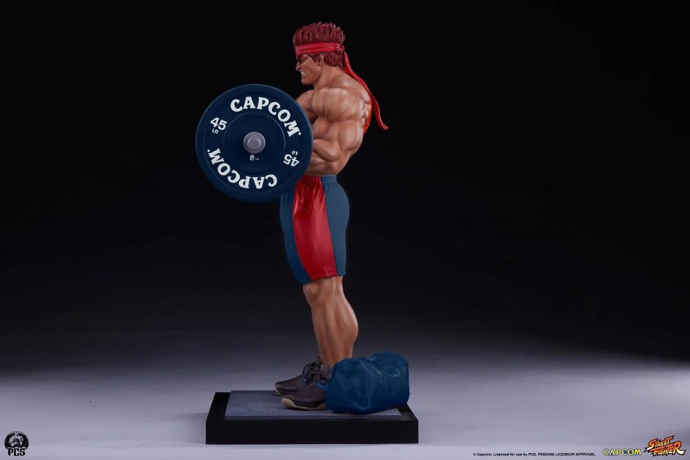 Preventa Estatua Ryu (Powerlifting Evil version) - Street Fighter Premier Series marca PCS Collectibles escala 1/4