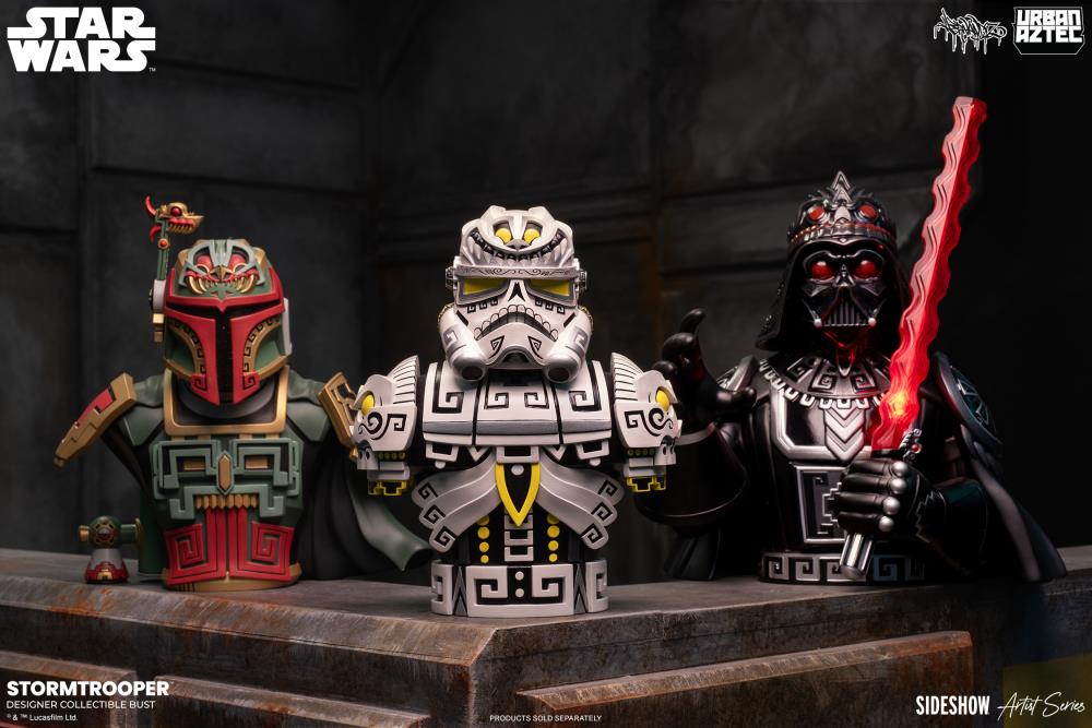 Preventa Busto de Stormtrooper - Star Wars - Coleccionable de Diseñador Urban Aztec marca Sideshow Collectibles