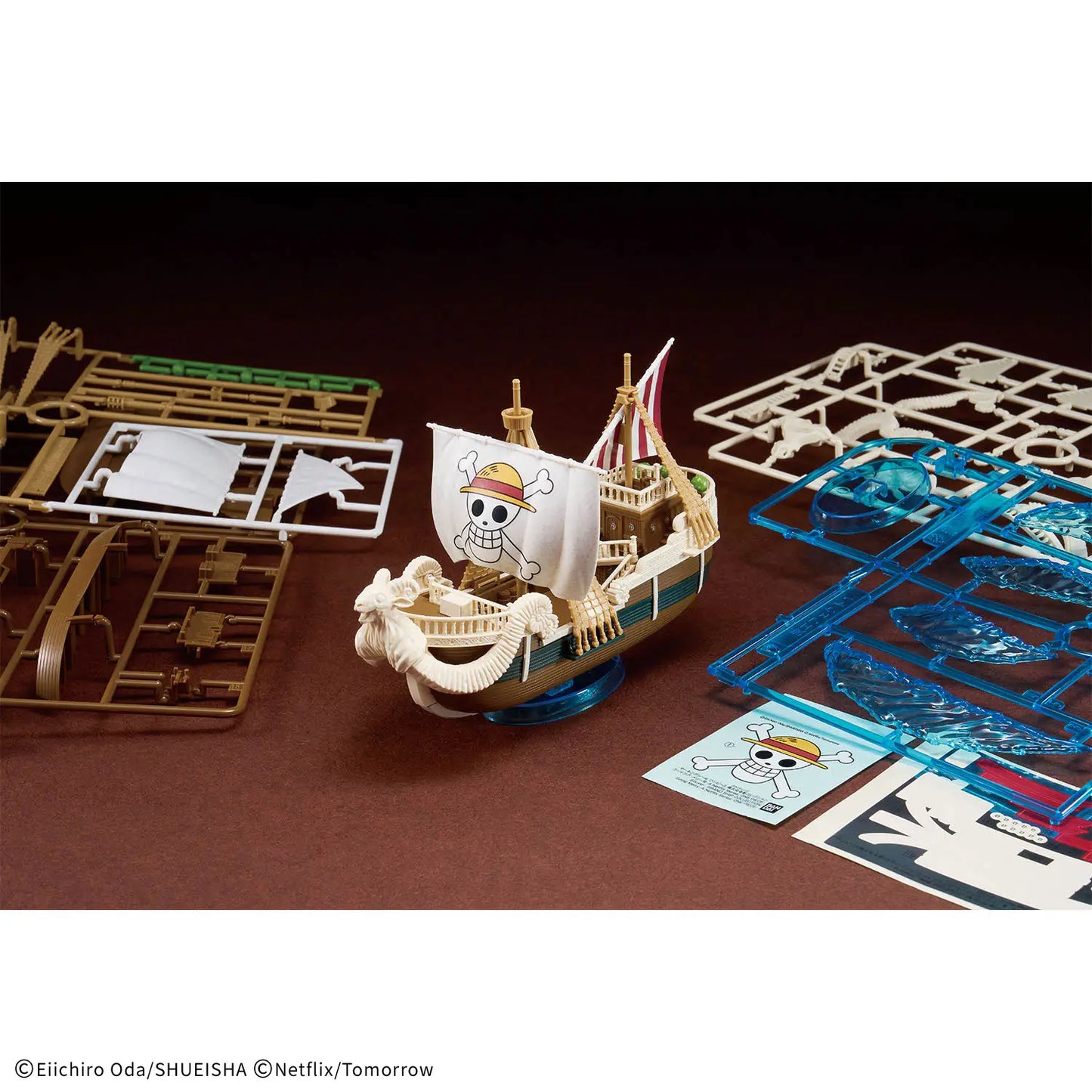 [EN STOCK] Model Kit Barco Going Merry - One Piece (Netflix) - Grand Ship Collection 3L marca Bandai Namco (15 cm)