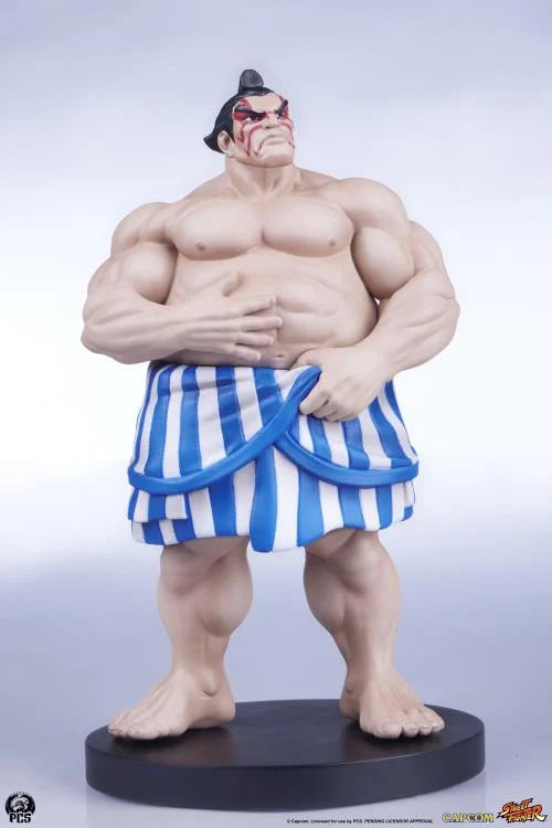 Preventa Set Estatuas Karin y E. Honda - Street Jam - Street Fighter marca PCS Collectibles escala 1/10