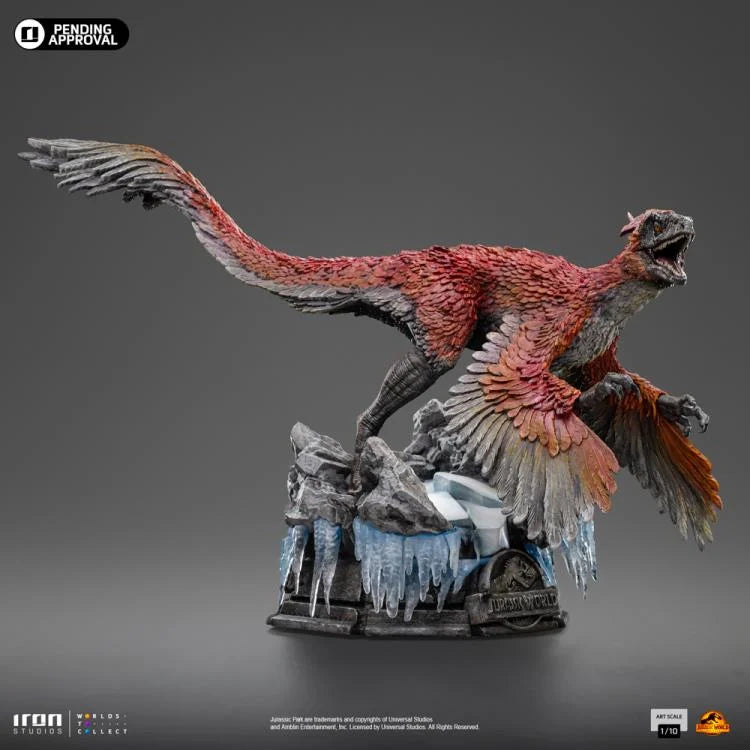 Preventa Estatua Pyroraptor - Jurassic World: Dominion - Limited Edition marca Iron Studios escala de arte 1/10