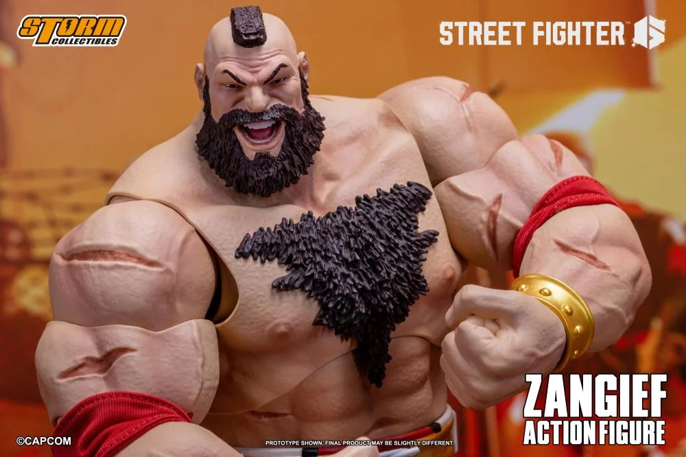 Pedido Figura Zangief - Street Fighter 6 marca Storm Collectibles escala 1/12