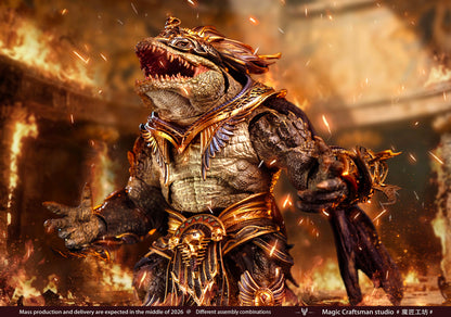 Preventa Figura Egypt Sobek marca Magic Craftman Studio escala 1/12