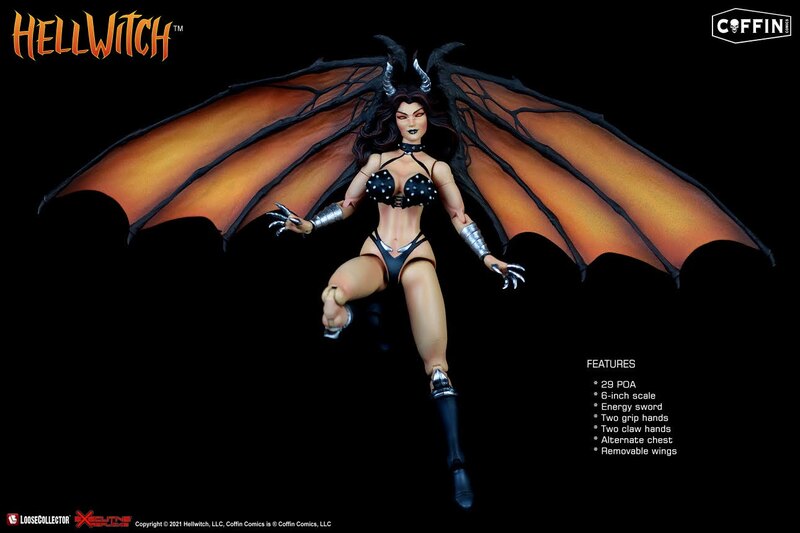 Pedido Figura Hellwitch marca Executive Replicas escala pequeña 1/12