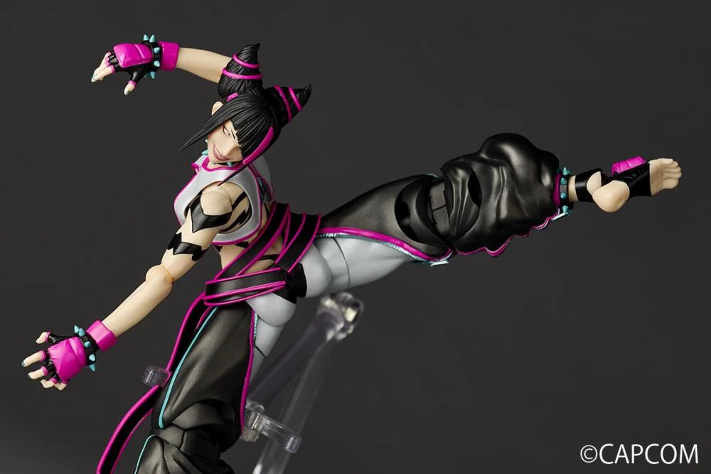Pedido Figura Juri - Street Fighter 6 - Amazing Yamaguchi Revoltech marca Kaiyodo NR065 escala 1/12