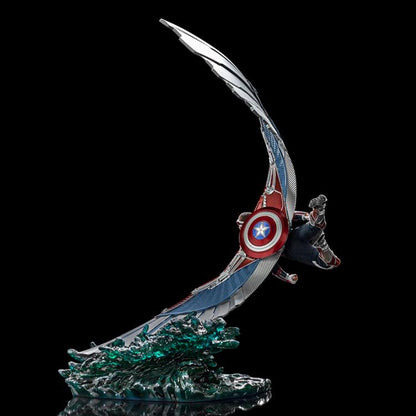 Pedido Estatua Captain America Sam Wilson - The Falcon and the Winter Soldier - Battle Diorama Series (BDS) marca Iron Studios escala de arte 1/10