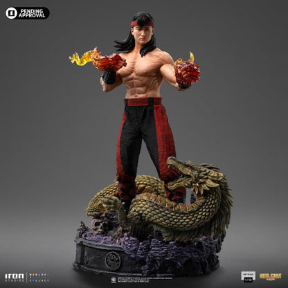 Preventa Estatua Liu Kang - Mortal Kombat - Limited Edition marca Iron Studios escala de arte 1/10