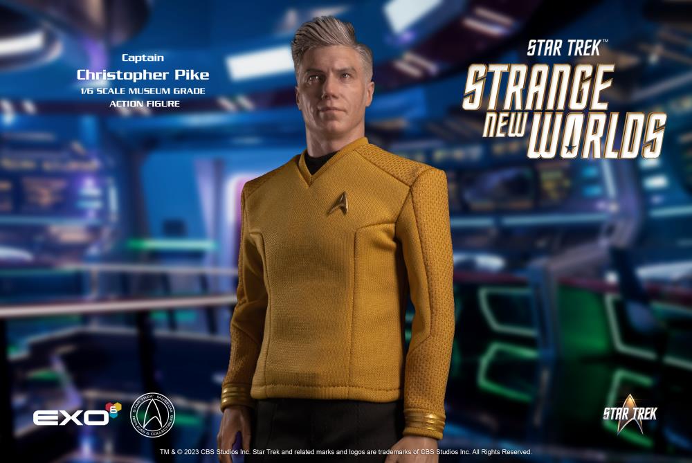 Preventa Figura Captain Christopher Pike - Star Trek: Strange New Worlds marca EXO-6 EXO-02-081 escala 1/6