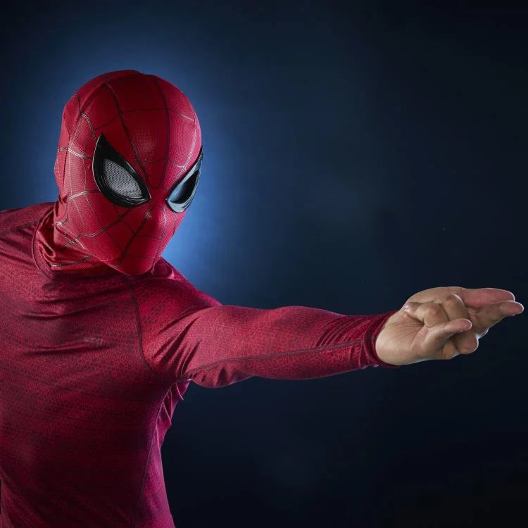 Pedido Mascara de Spider-Man (electrónica usable expresiva) - Spider-Man: Homecoming - Marvel Legends marca Hasbro escala real 1/1