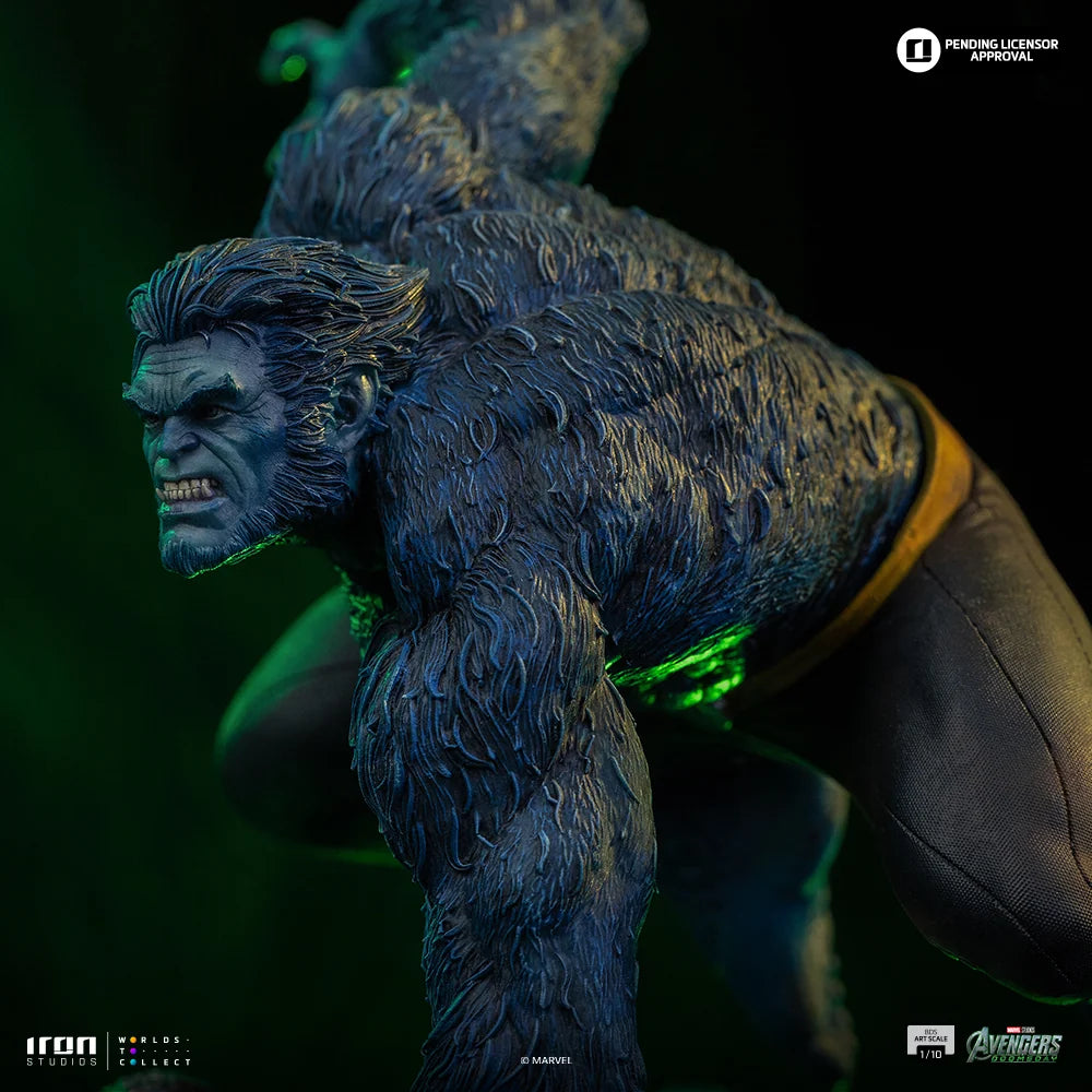 Preventa Estatua Beast - Avengers: Doomsday marca Iron Studios escala de arte 1/10
