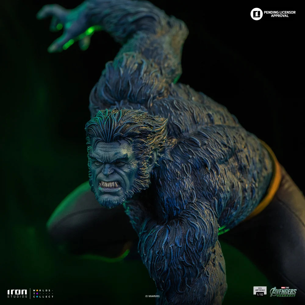 Preventa Estatua Beast - Avengers: Doomsday marca Iron Studios escala de arte 1/10