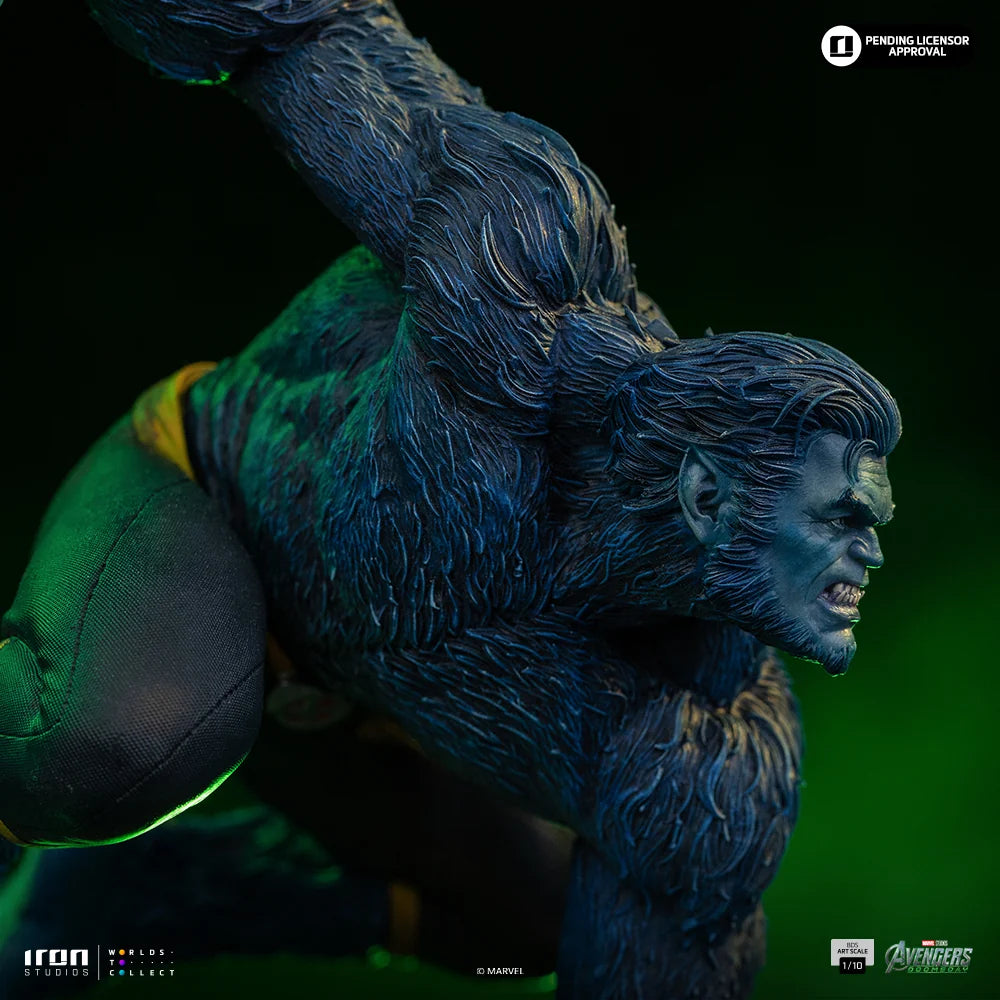 Preventa Estatua Beast - Avengers: Doomsday marca Iron Studios escala de arte 1/10