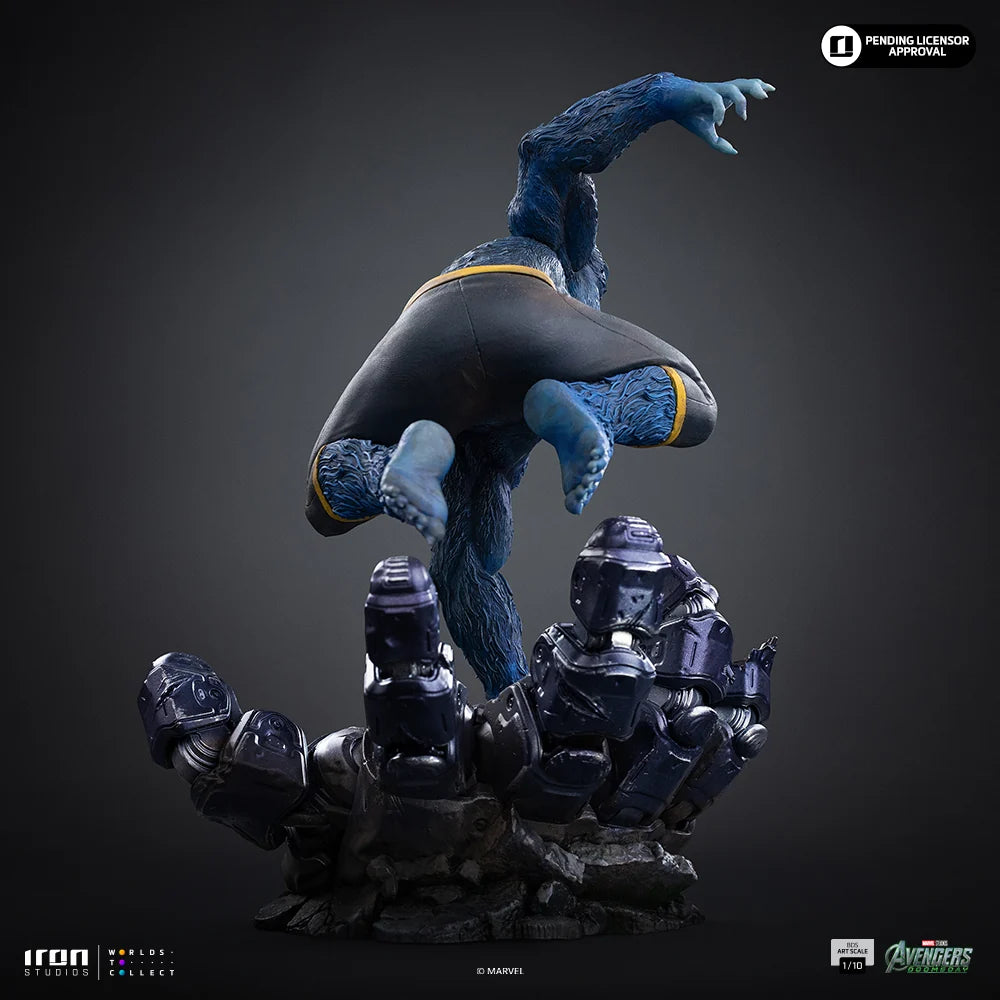 Preventa Estatua Beast - Avengers: Doomsday marca Iron Studios escala de arte 1/10