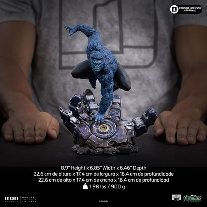 Preventa Estatua Beast - Avengers: Doomsday marca Iron Studios escala de arte 1/10