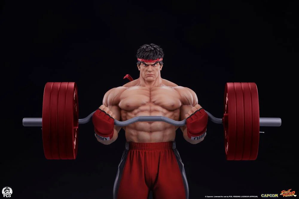 Preventa Estatua Ryu (Powerlifting Classic version) - Street Fighter Premier Series marca PCS Collectibles escala 1/4