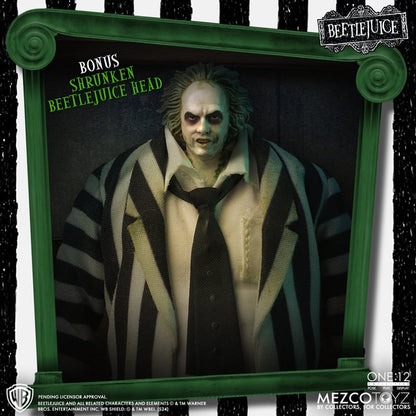 Pedido Figura Beetlejuice (Deluxe Edition) - Beetlejuice (1998) - One:12 Collective marca Mezco Toyz escala 1/12