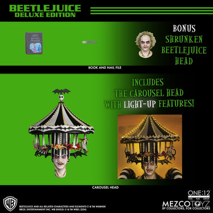 Pedido Figura Beetlejuice (Deluxe Edition) - Beetlejuice (1998) - One:12 Collective marca Mezco Toyz escala 1/12