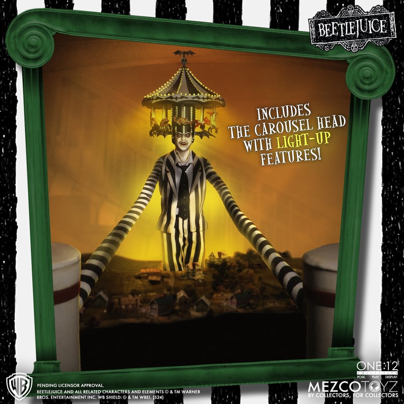 Pedido Figura Beetlejuice (Deluxe Edition) - Beetlejuice (1998) - One:12 Collective marca Mezco Toyz escala 1/12