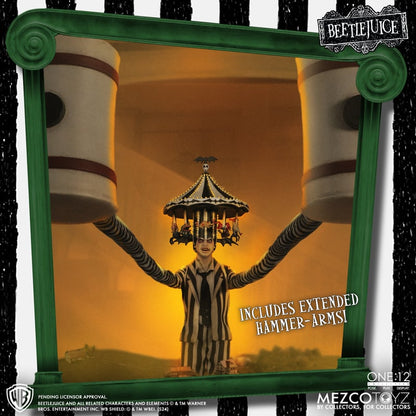 Pedido Figura Beetlejuice (Deluxe Edition) - Beetlejuice (1998) - One:12 Collective marca Mezco Toyz escala 1/12